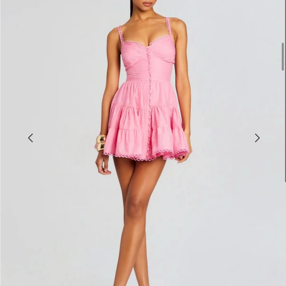 Charo Ruiz Fuchsia Mini Dress - Picture 2 of 3